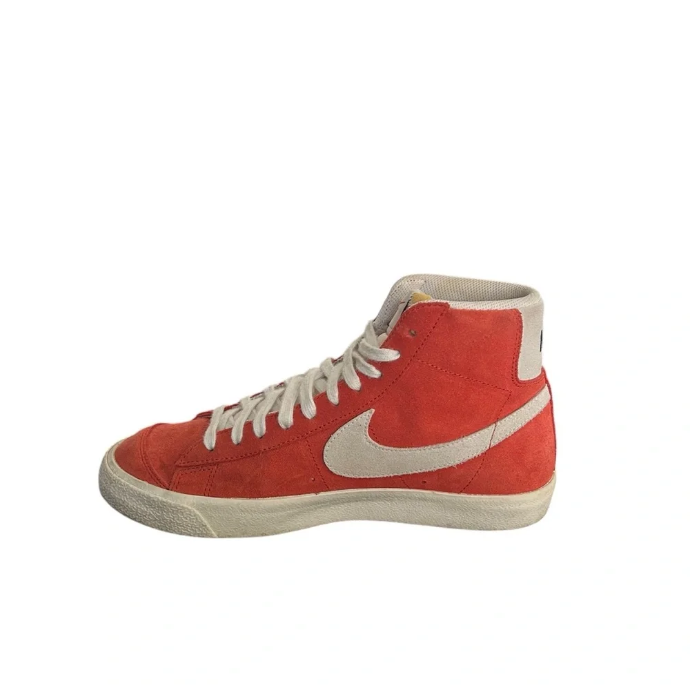 Nike Men’s Blazer Mid 77 Red Suede Shoes Sz 8.5 / 10
